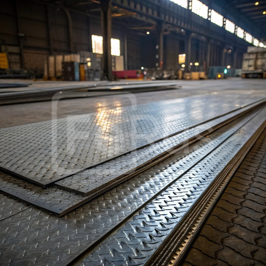 Лист алюминиевый рифленый квинтет 1,5х500 мм Д16 ТУ 1-801-20-2008