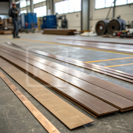 Полоса бронзовая электросварная 0,2х70 мм БрБНТ1,9 ГОСТ 1789-2013